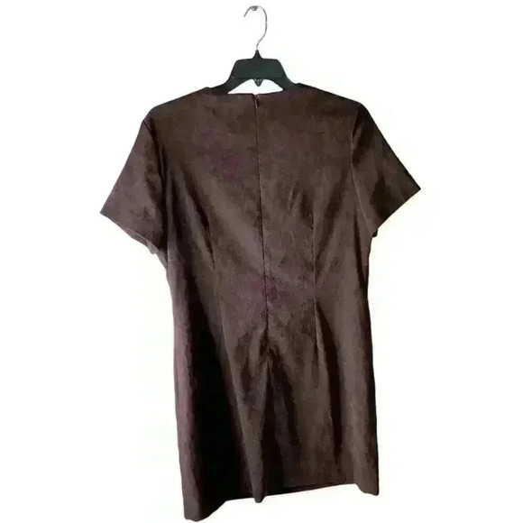 Vintage Worthington Dress Women's Size 18 A-Line Back Zip Short Sleeves - Picture 2 of 6